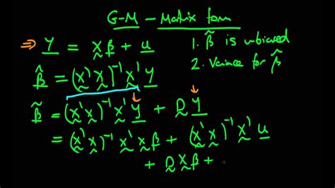 proof of gauss markov theorem.